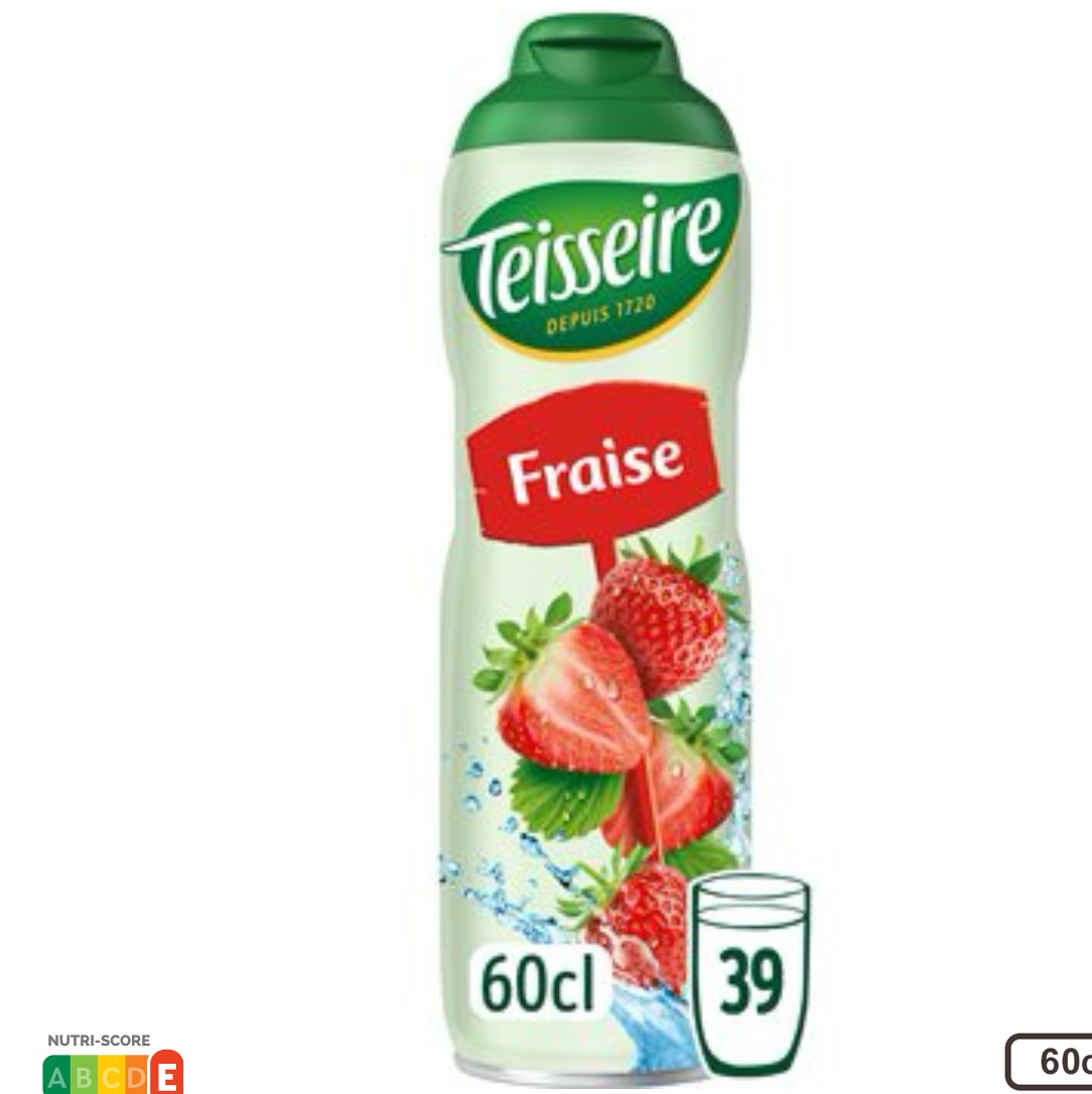 Sirop bien concentré 