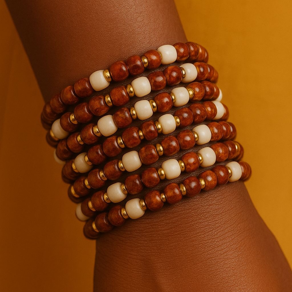 Collier en perles (bayas , bracelet)