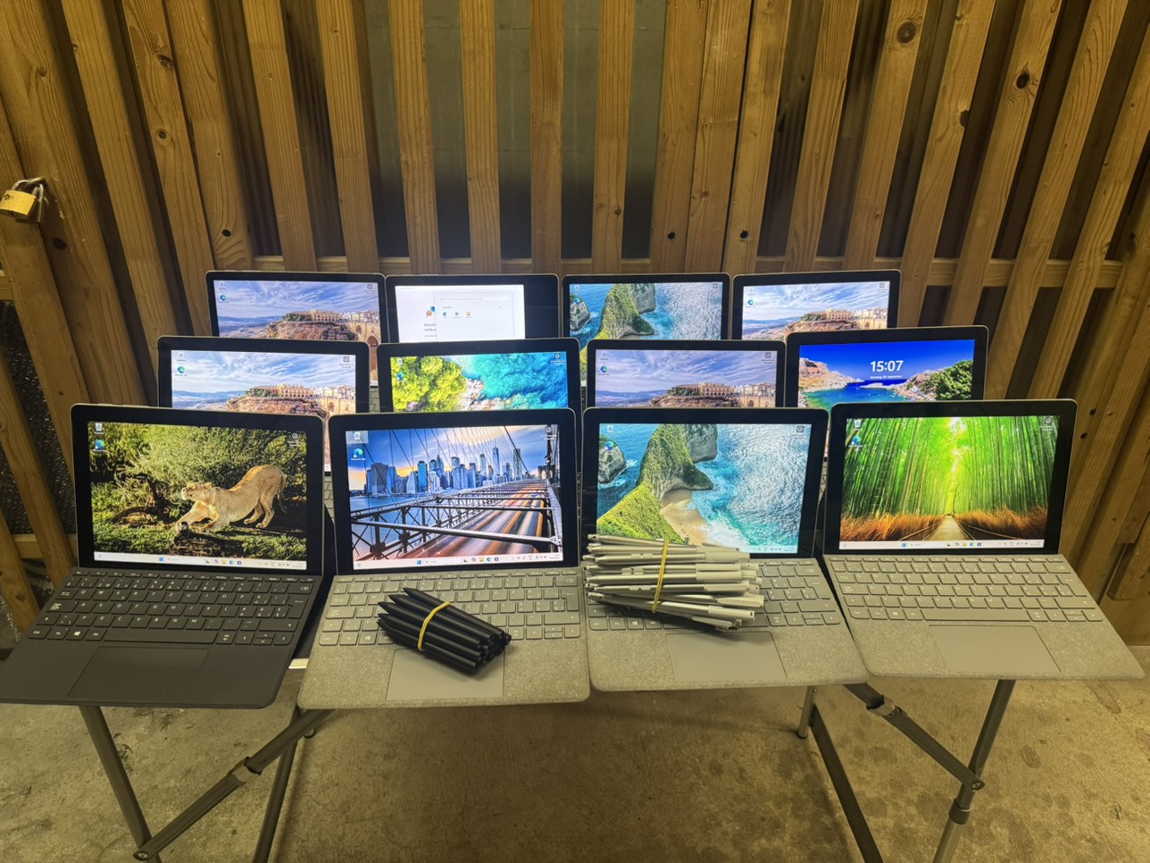 Surface ordinateur tablette 