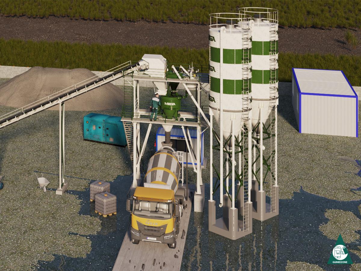 Centrale à Béton de 30 m³ 