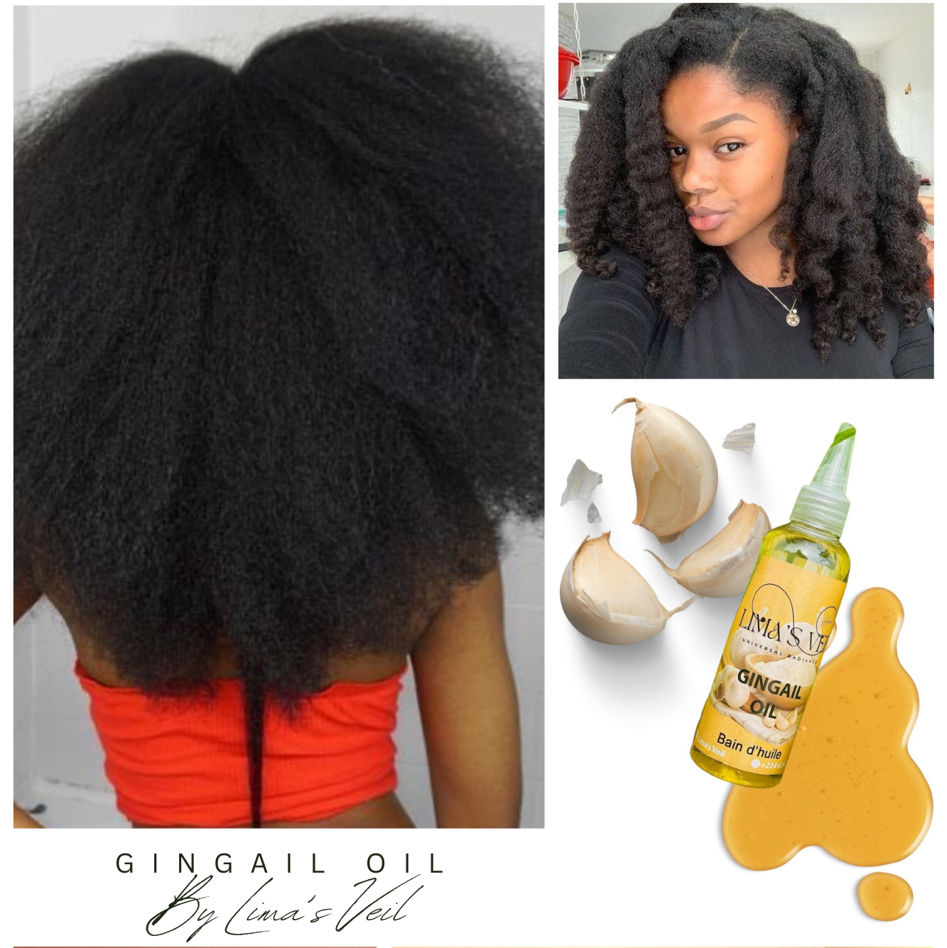 Booster de Croissance-Huile de Gingail