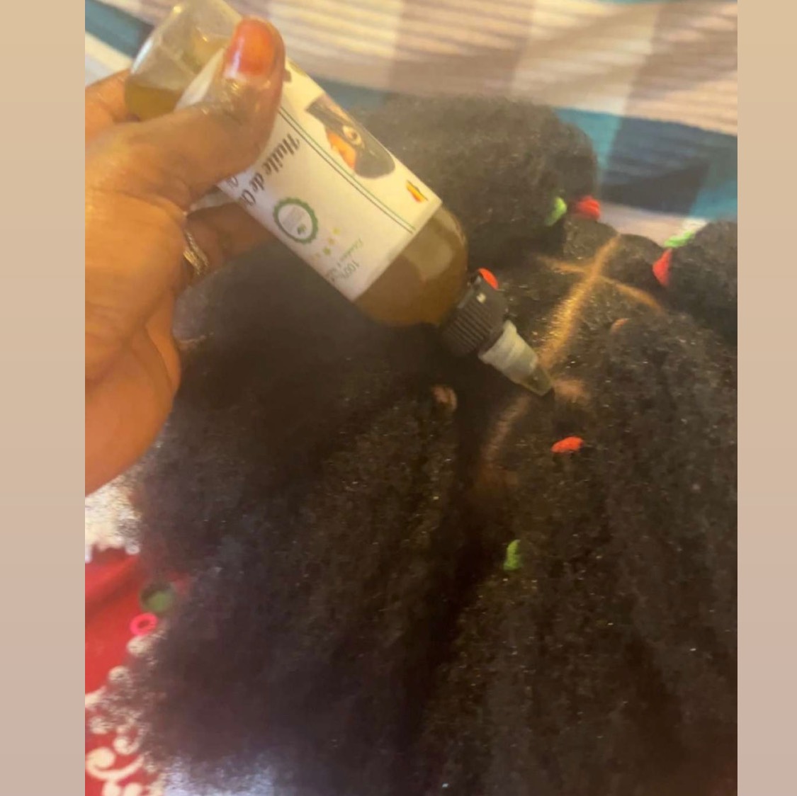 Soins capillaires Huile de chebé