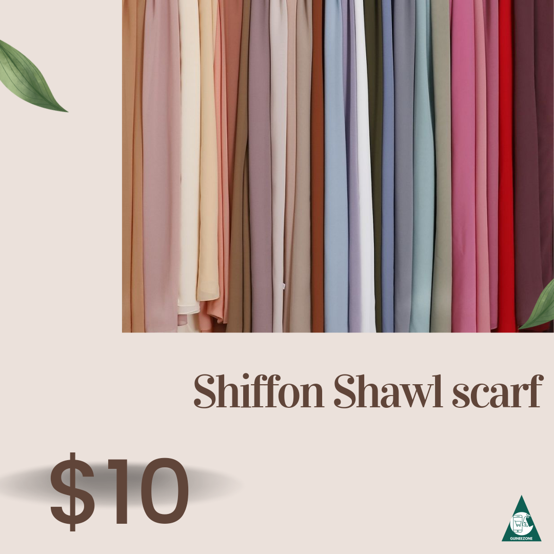 Shiffon shawl Scarf 