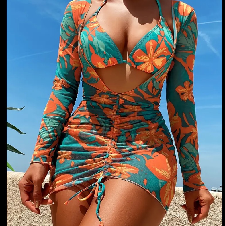 Ensemble de bikini, maillot pour la plage 