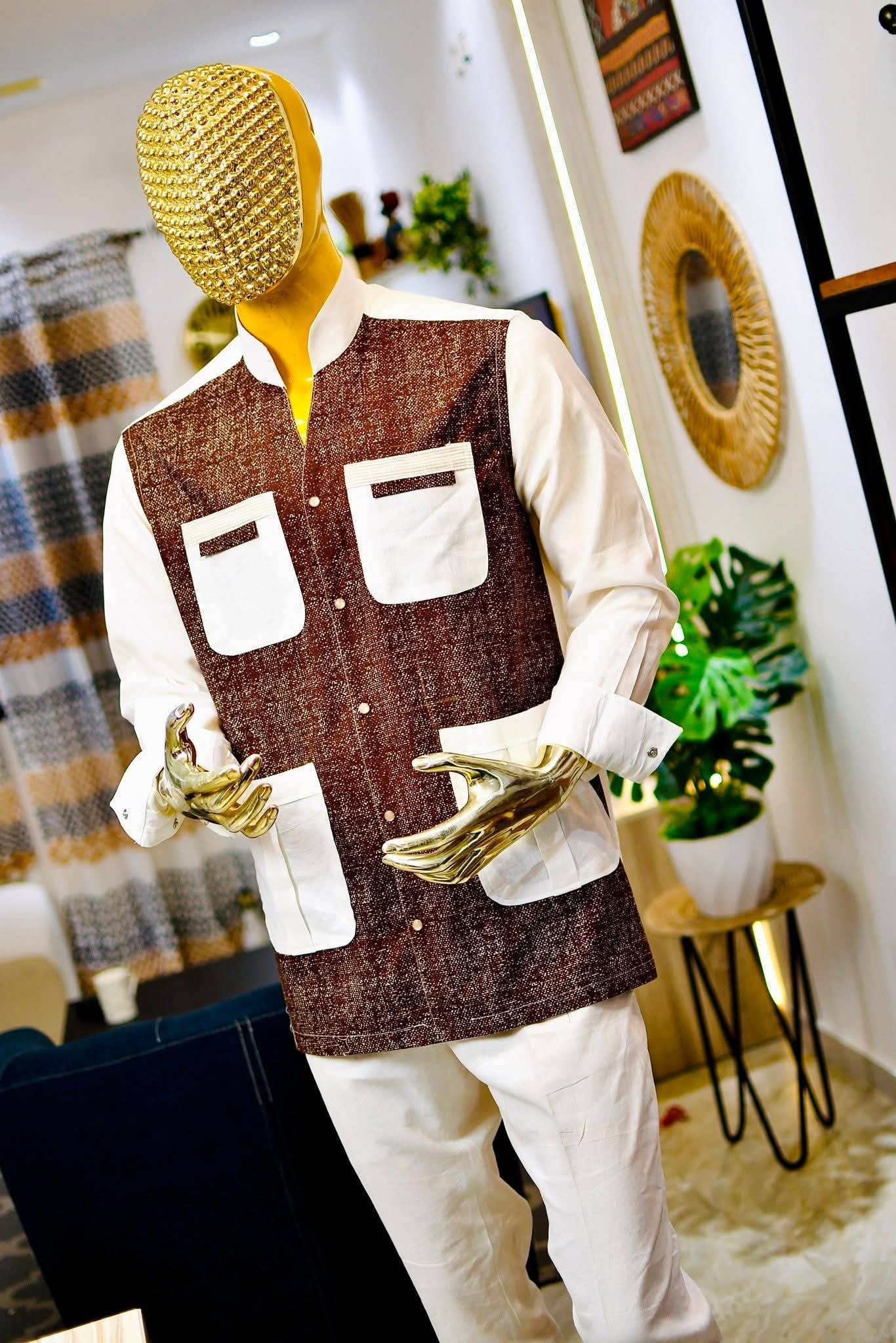 Chemise Africaine Manches longues 