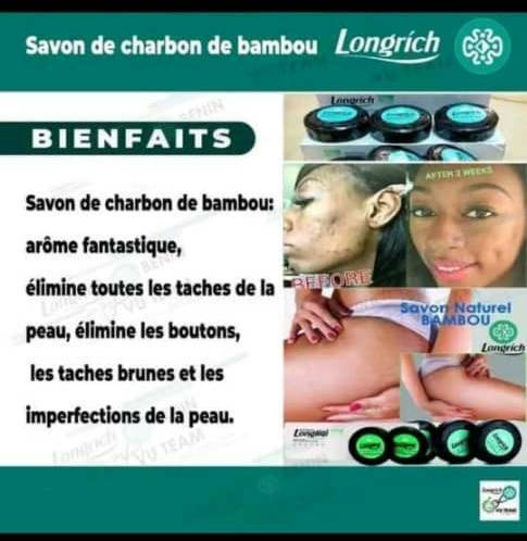 Savon anti-boutons, vergetures