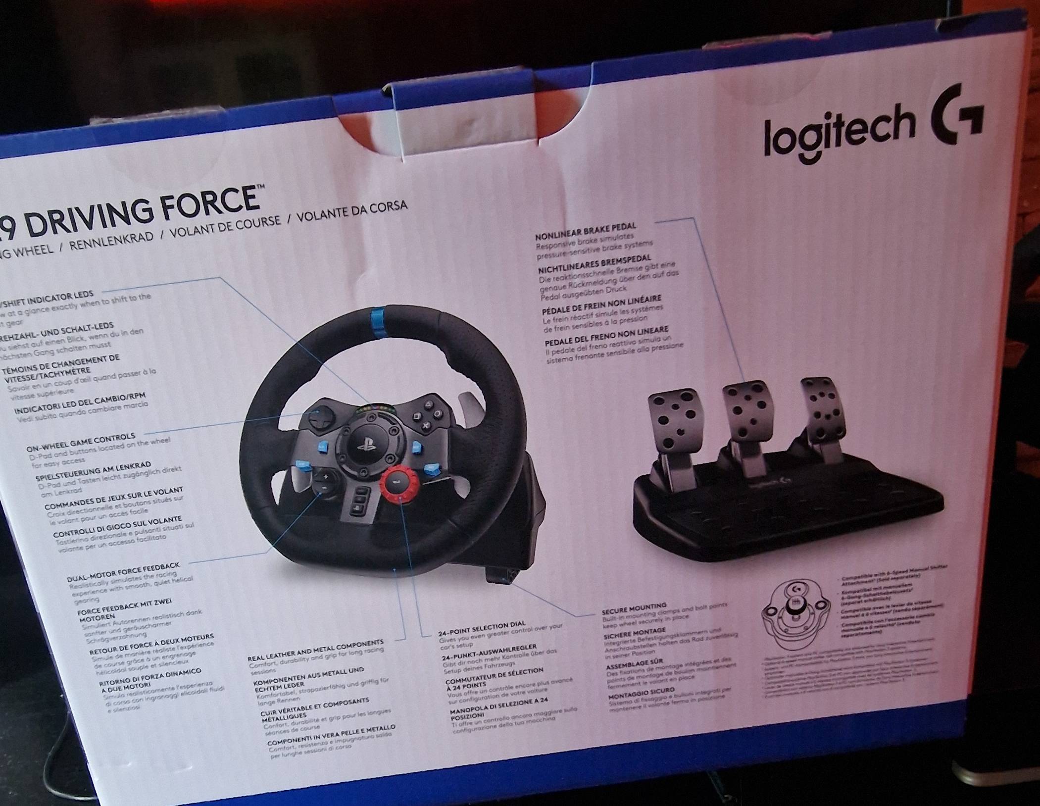 volant Logitech G29\, 380€