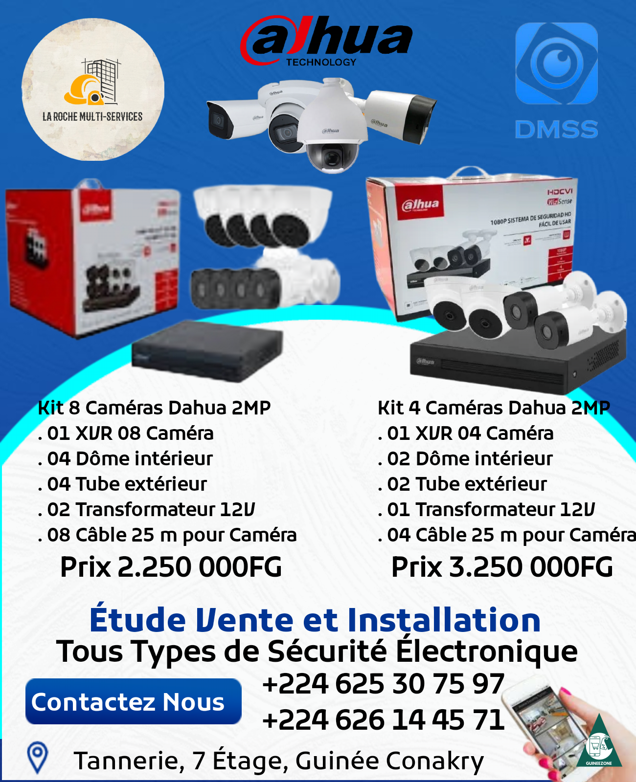 Kit Camera de surveillance 