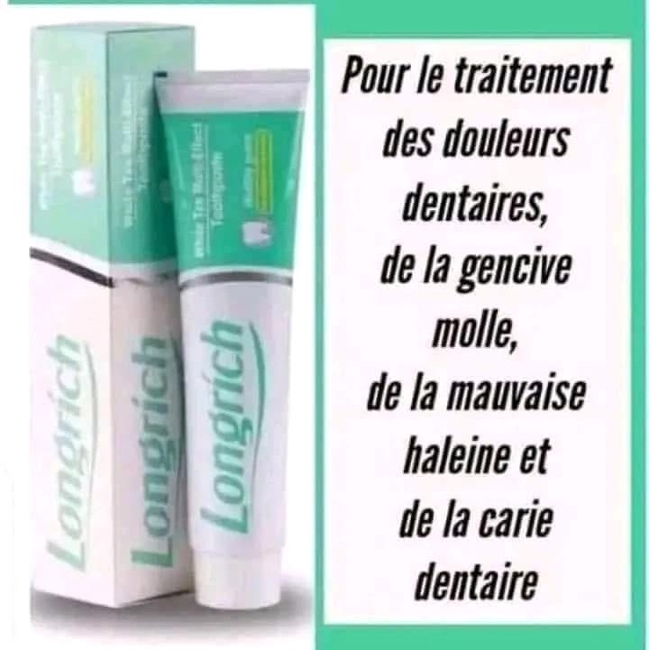 Pâte dentifrice Longrich 