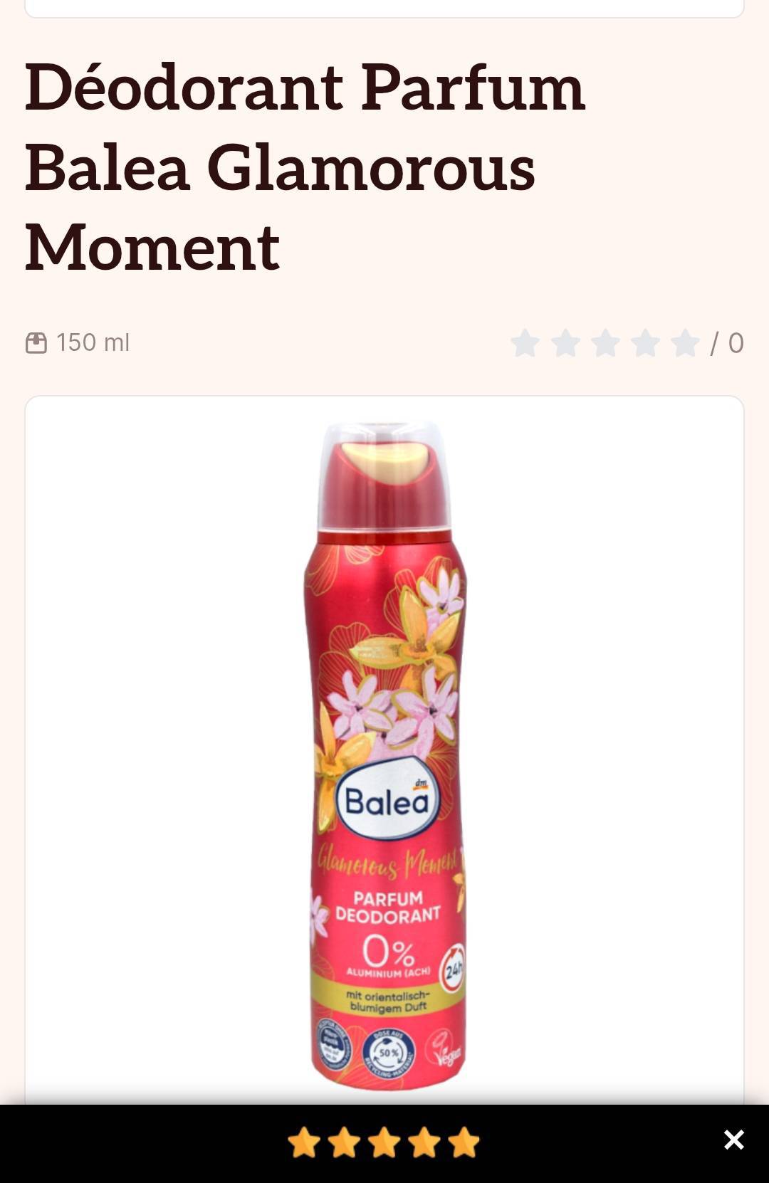 Mixa, nivea, balea deo parfum 0% alcool, vanilla, 