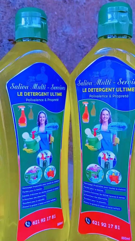 LES CHAMPOINGS POUR LE CORPS, DÉTERGENT LIQUIDES POUR FAIRE LA LESSIVE, LAVE LES VOITURES,LAVE LA MAISON 